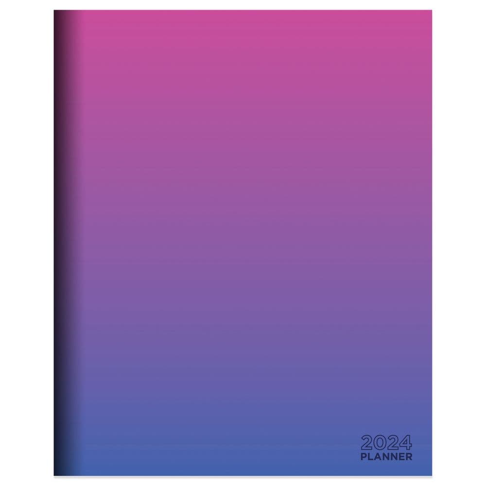 Pink Periwinkle Med Monthly 2024 Planner