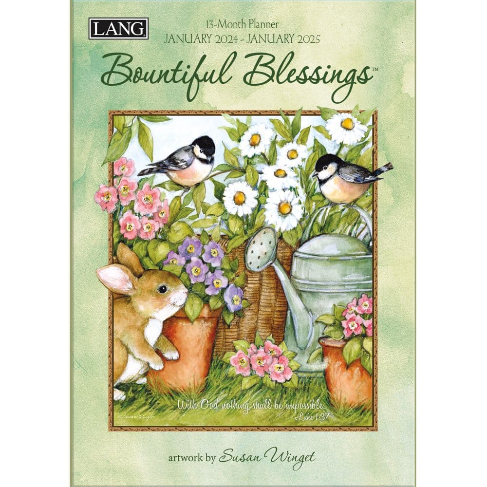 Bountiful Blessings 2024 Monthly Planner