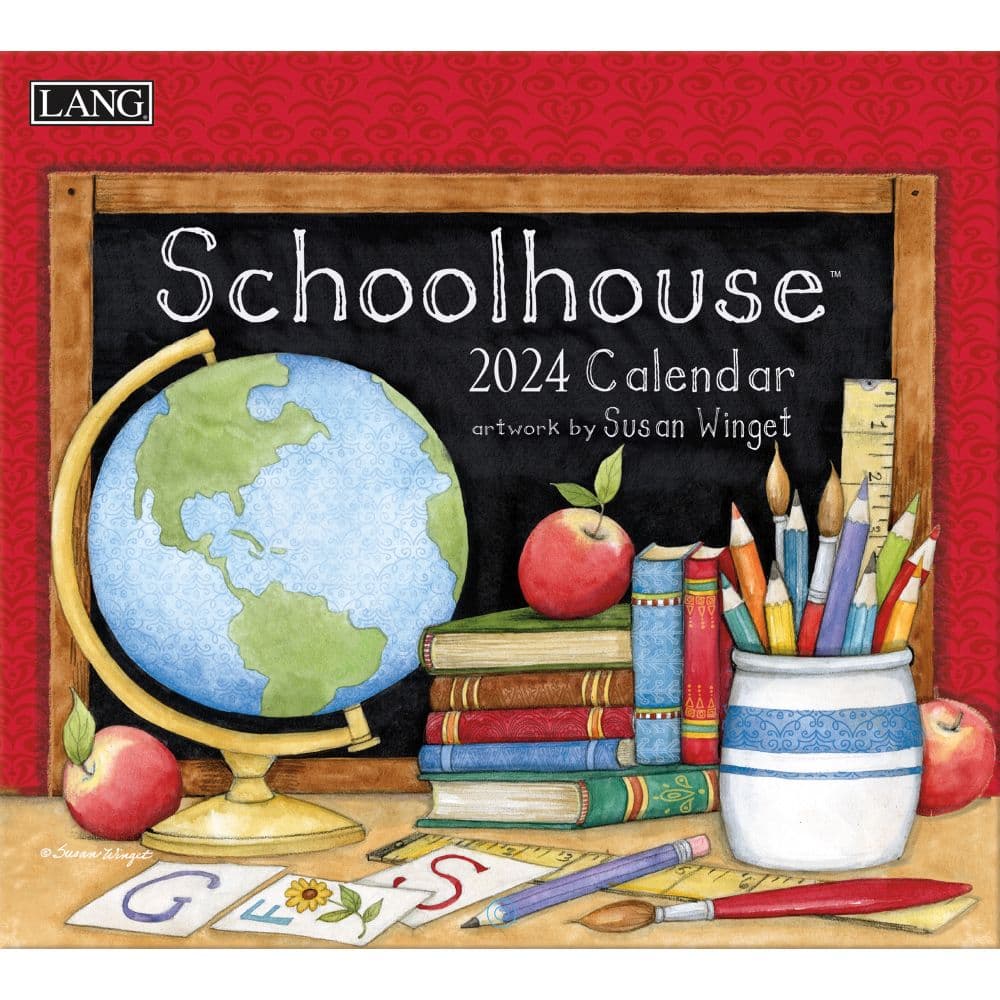 Schoolhouse 2024 Wall Calendar