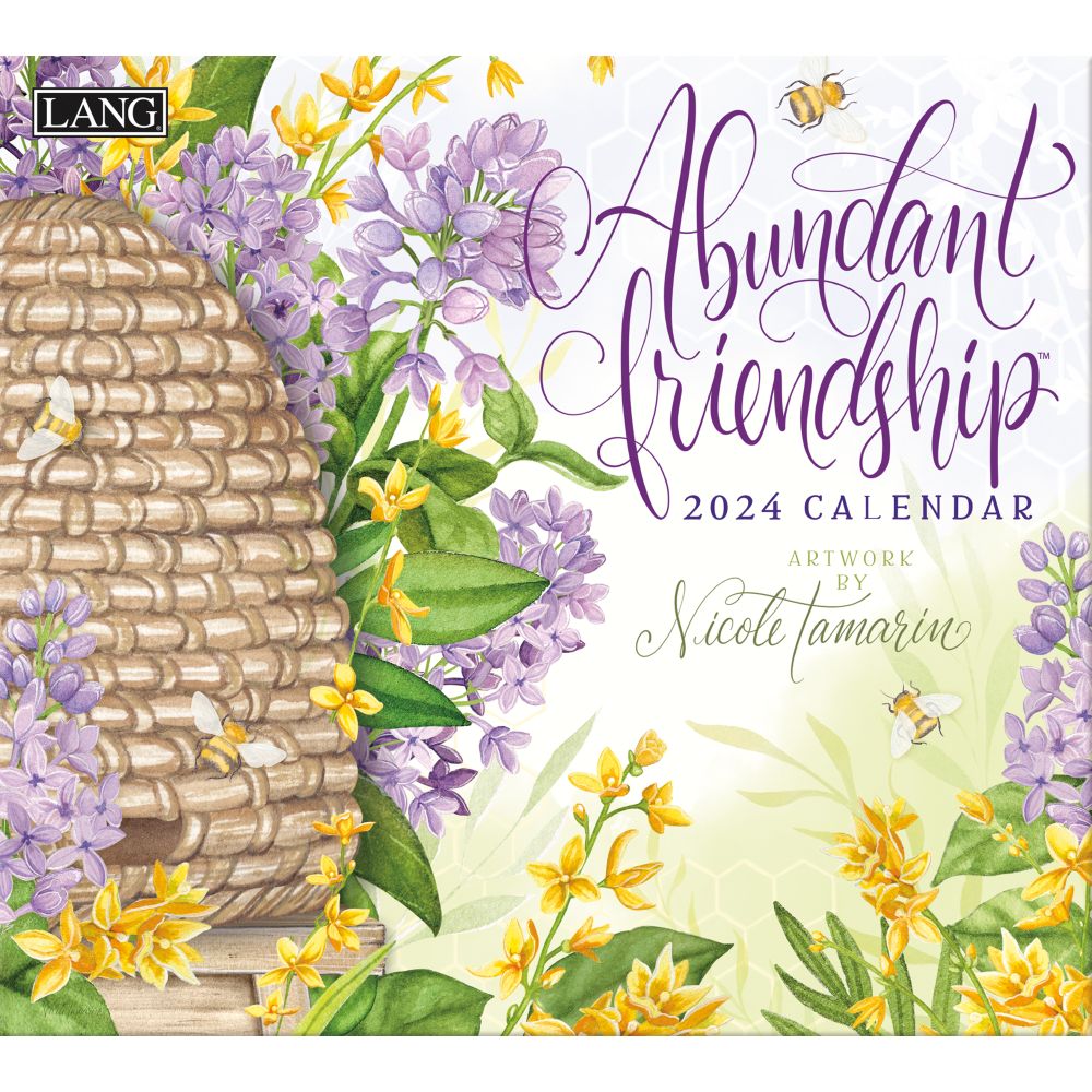 Abundant Friendship 2024 Wall Calendar