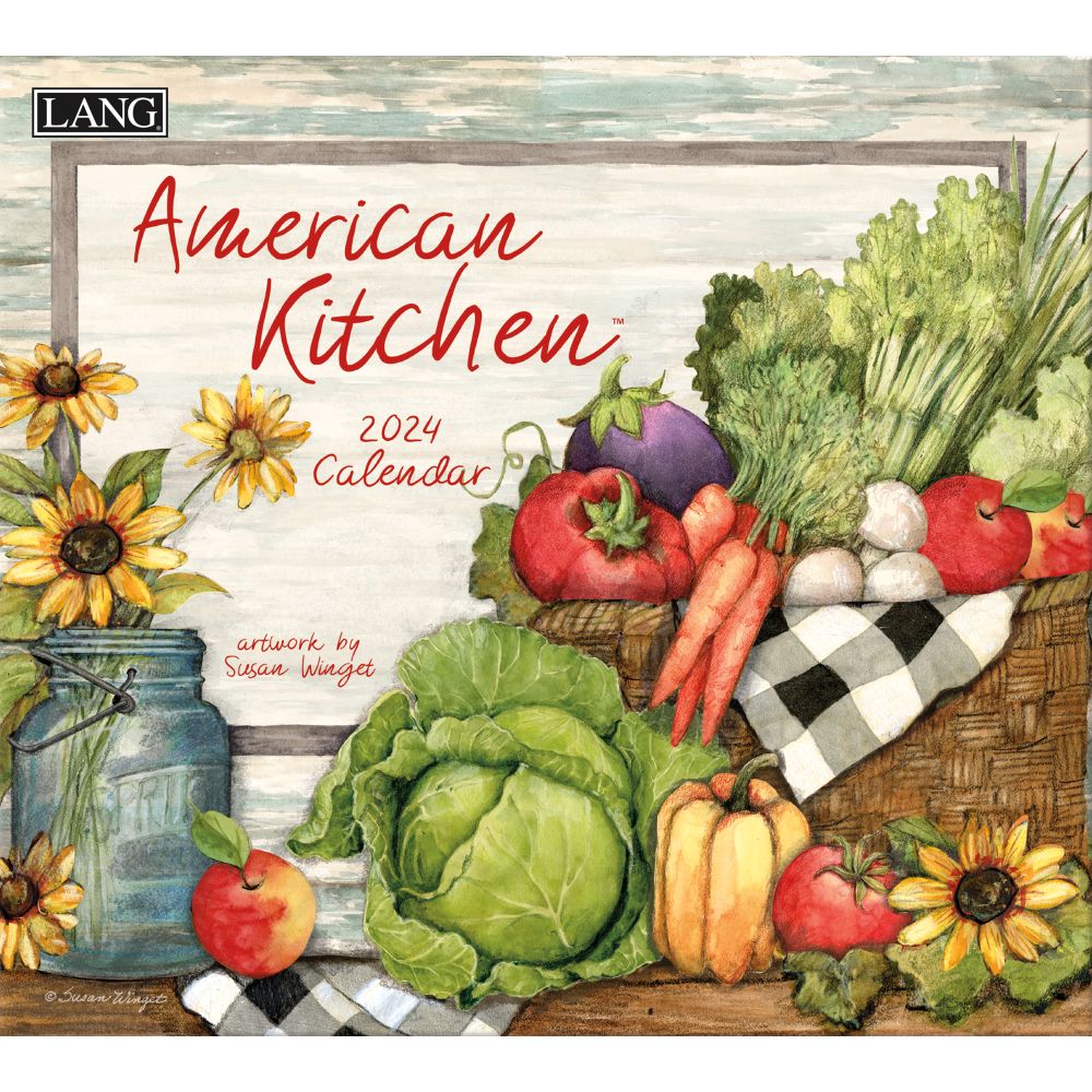 American Kitchen 2024 Wall Calendar