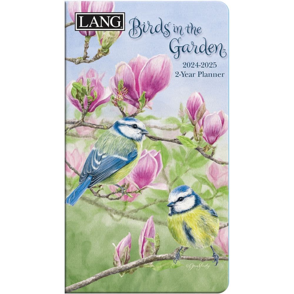 Birds In The Garden 2 Yr 2024 Pocket Planner