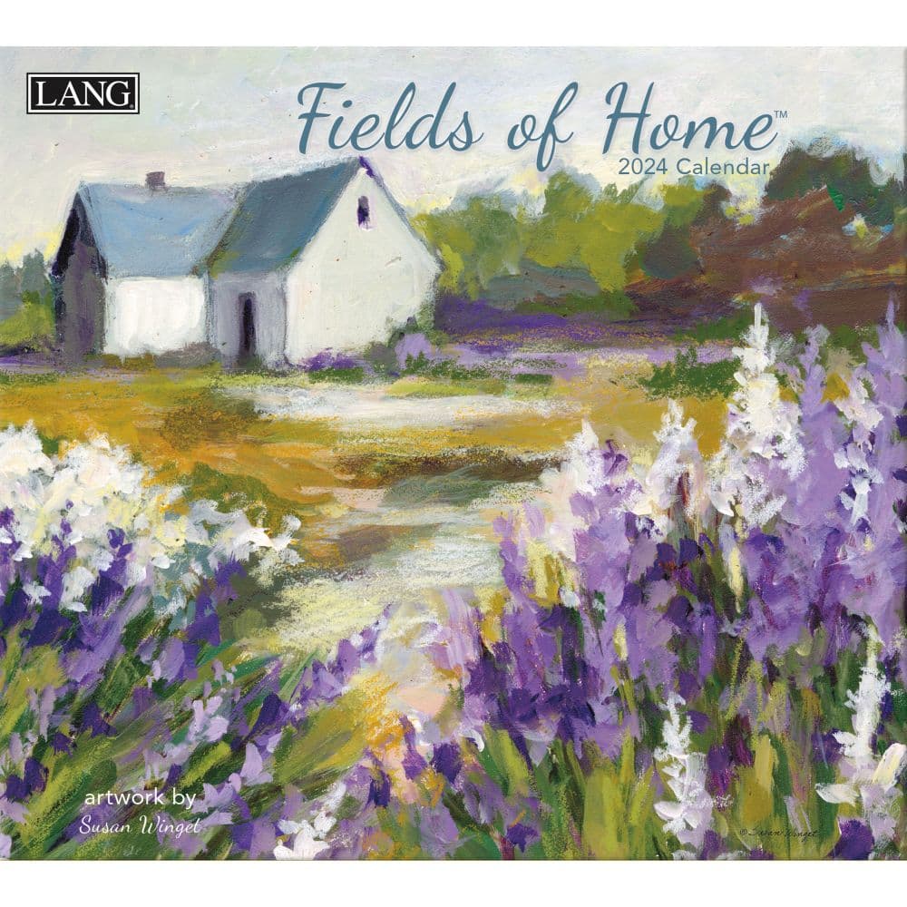 Fields Of Home 2024 Wall Calendar