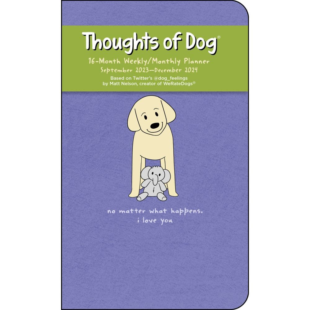 Thoughts of Dog 2024 Planner