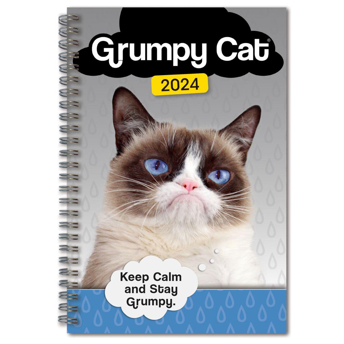 Keep Calm And Stay Grumpy 2024 Planner