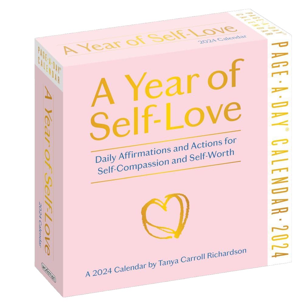 Year of Self-Love 2024 Desk Calendar