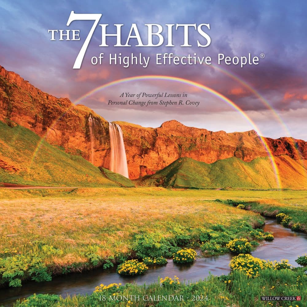 The 7 Habits of Highly Effective People 2024 Wall Calendar