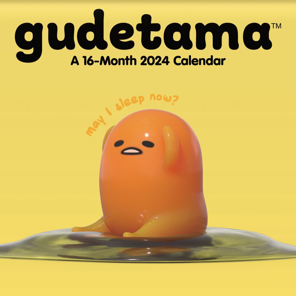 Gudetama 2024 Wall Calendar