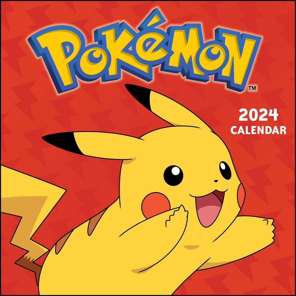 Pokemon 2024 Mini Wall Calendar