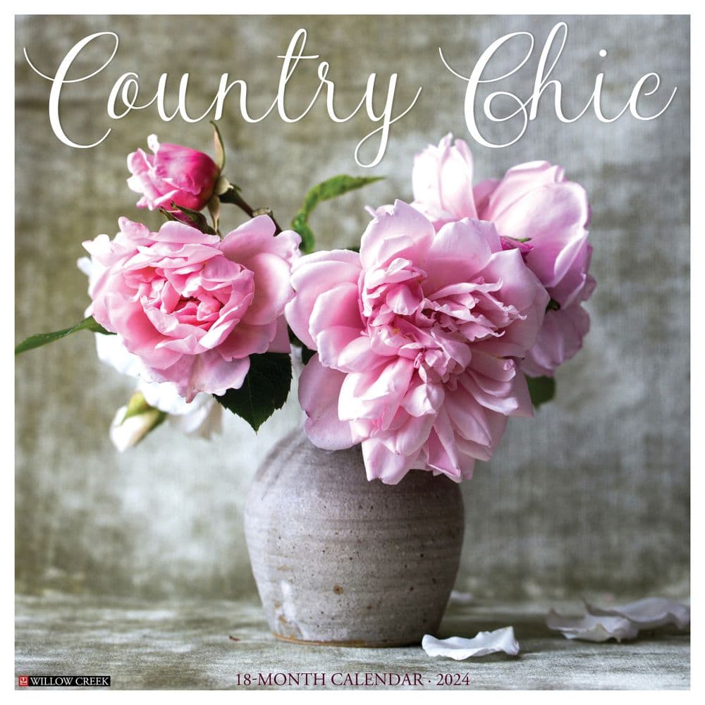 Country Chic 2024 Wall Calendar