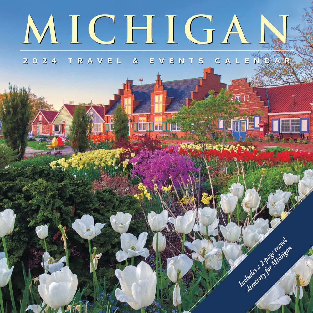 Michigan Travel & Events 2024 Wall Calendar