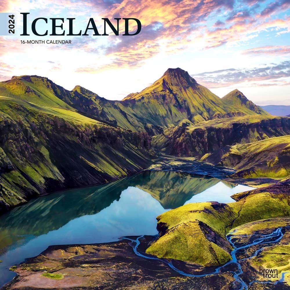 Iceland 2024 Wall Calendar