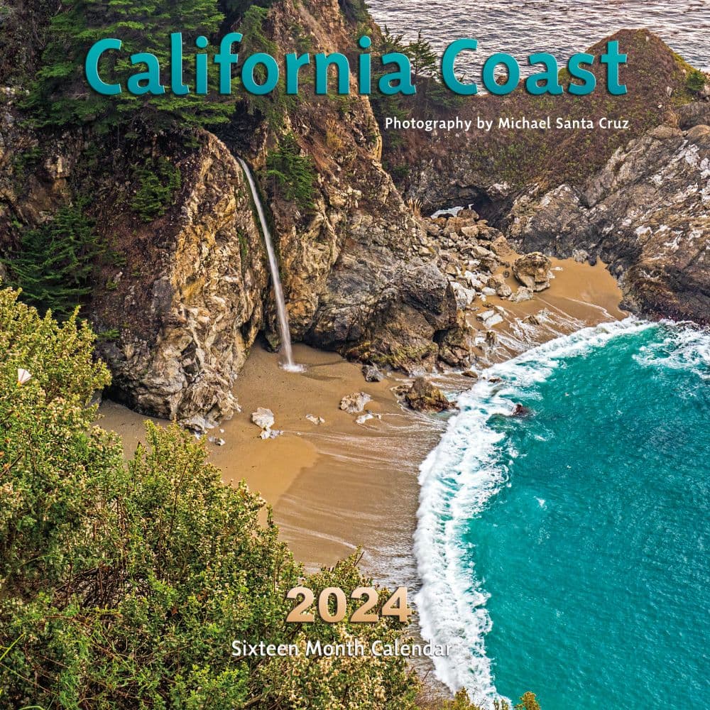 California Coast  2024 Wall Calendar