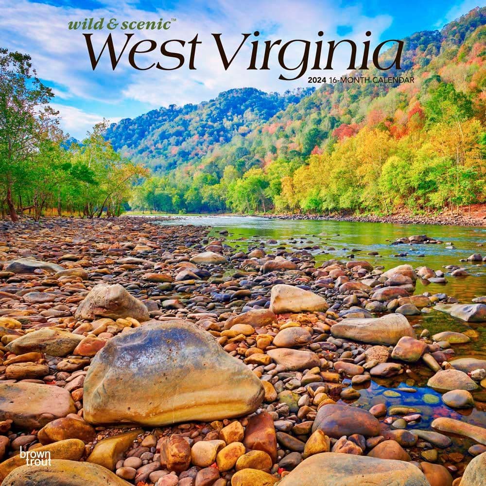 West Virginia Wild and Scenic 2024 Wall Calendar