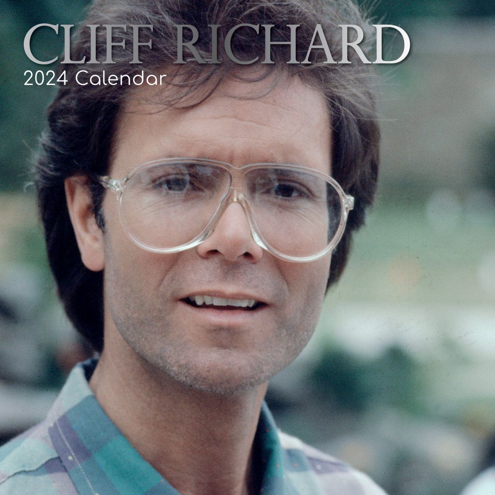 Cliff Richard 2024 Wall Calendar