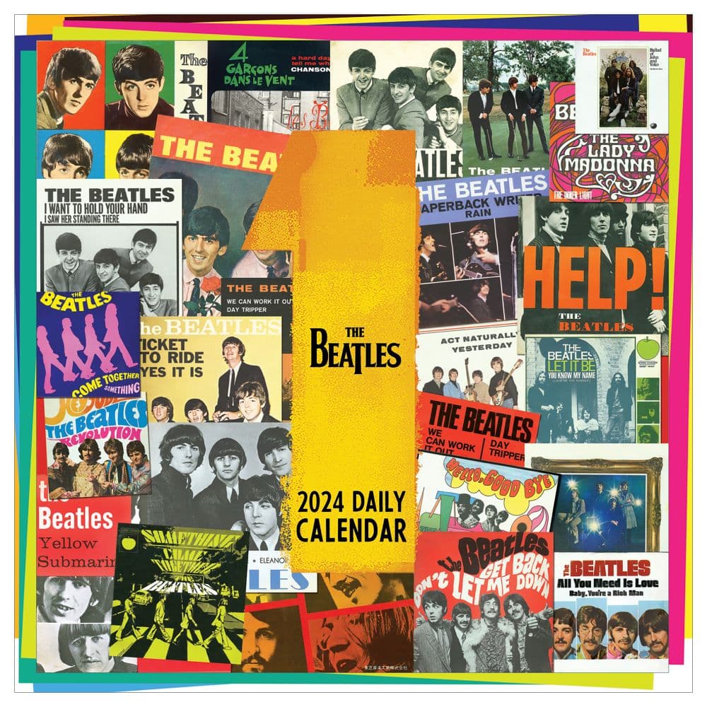 Beatles 2024 Desk Calendar