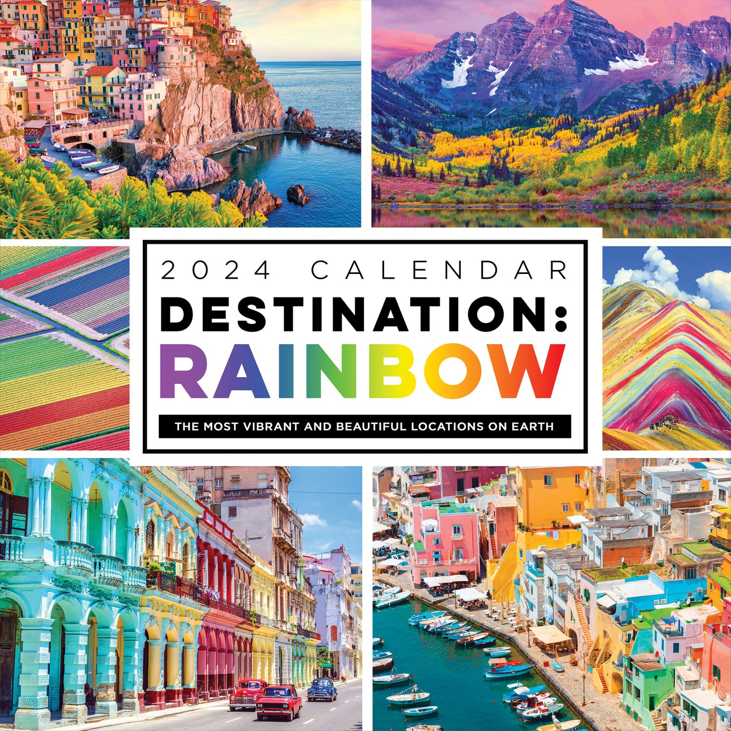Destination Rainbow 2024 Wall Calendar