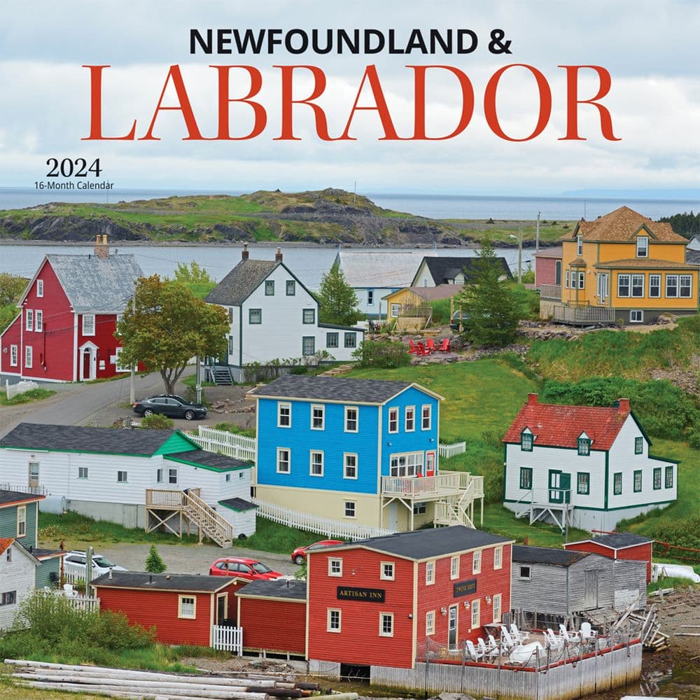 Newfoundland and Labrador 2024 Wall Calendar