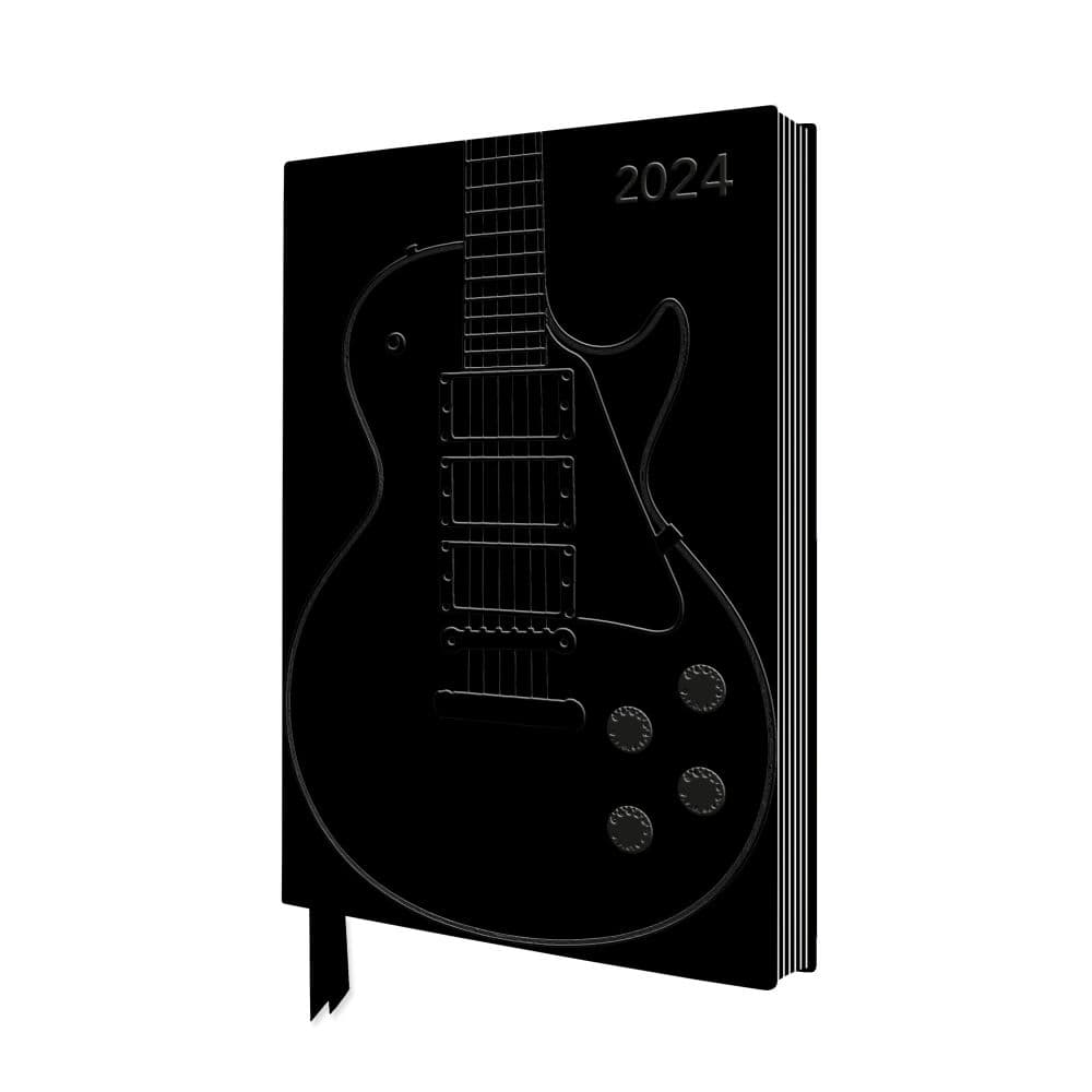 Black Guitar 2024 Planner