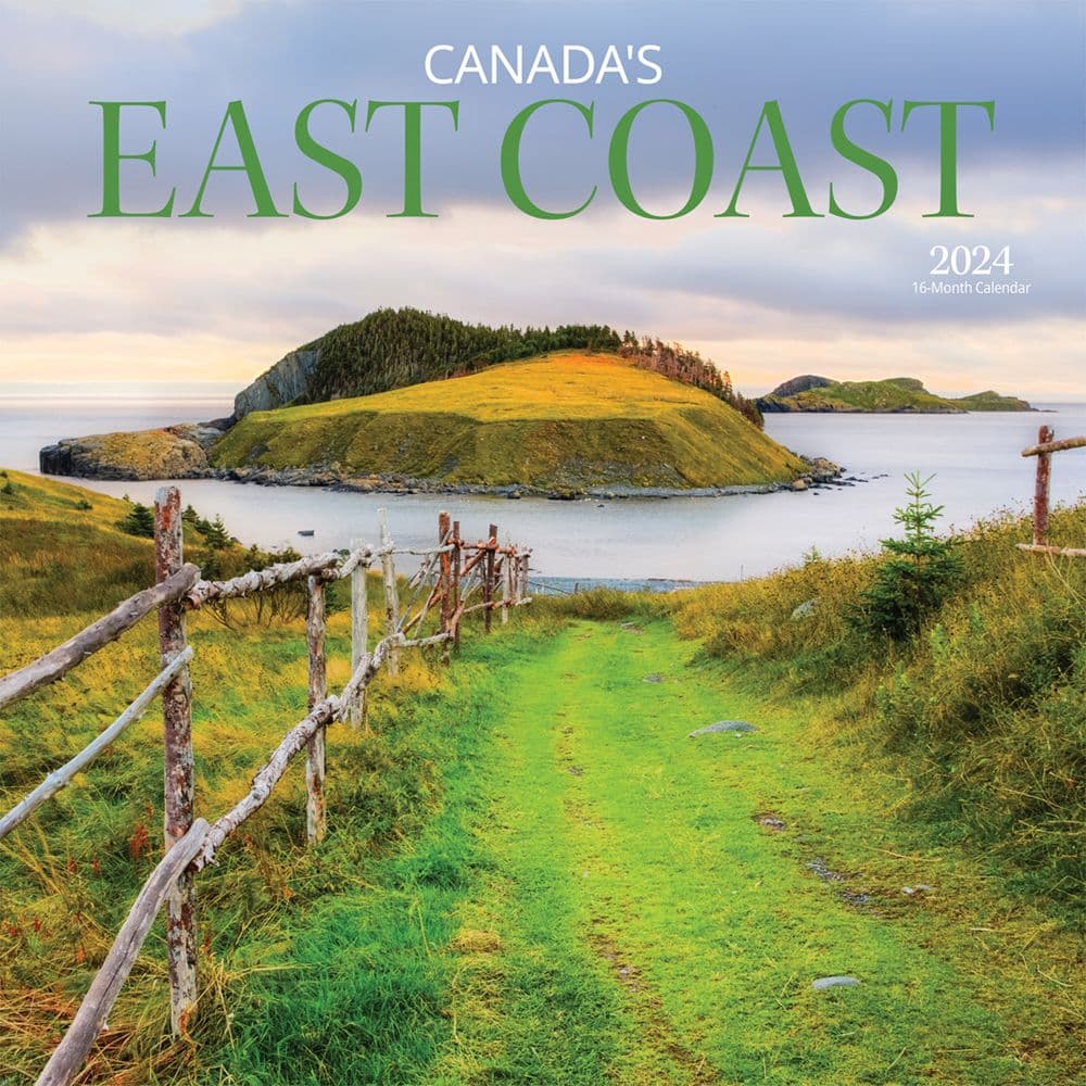 Canadas East Coast 2024 Wall Calendar