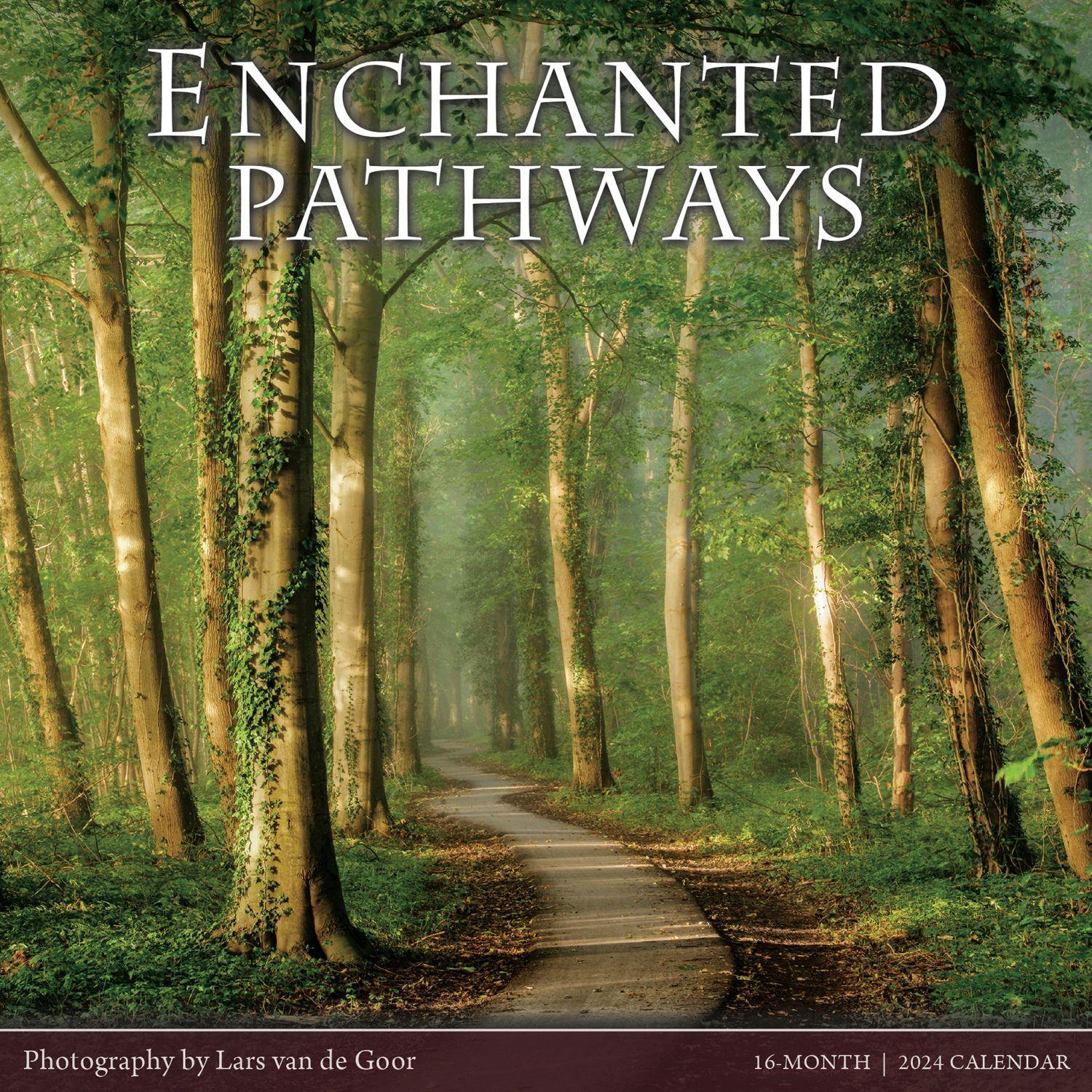 Enchanted Pathways 2024 Wall Calendar