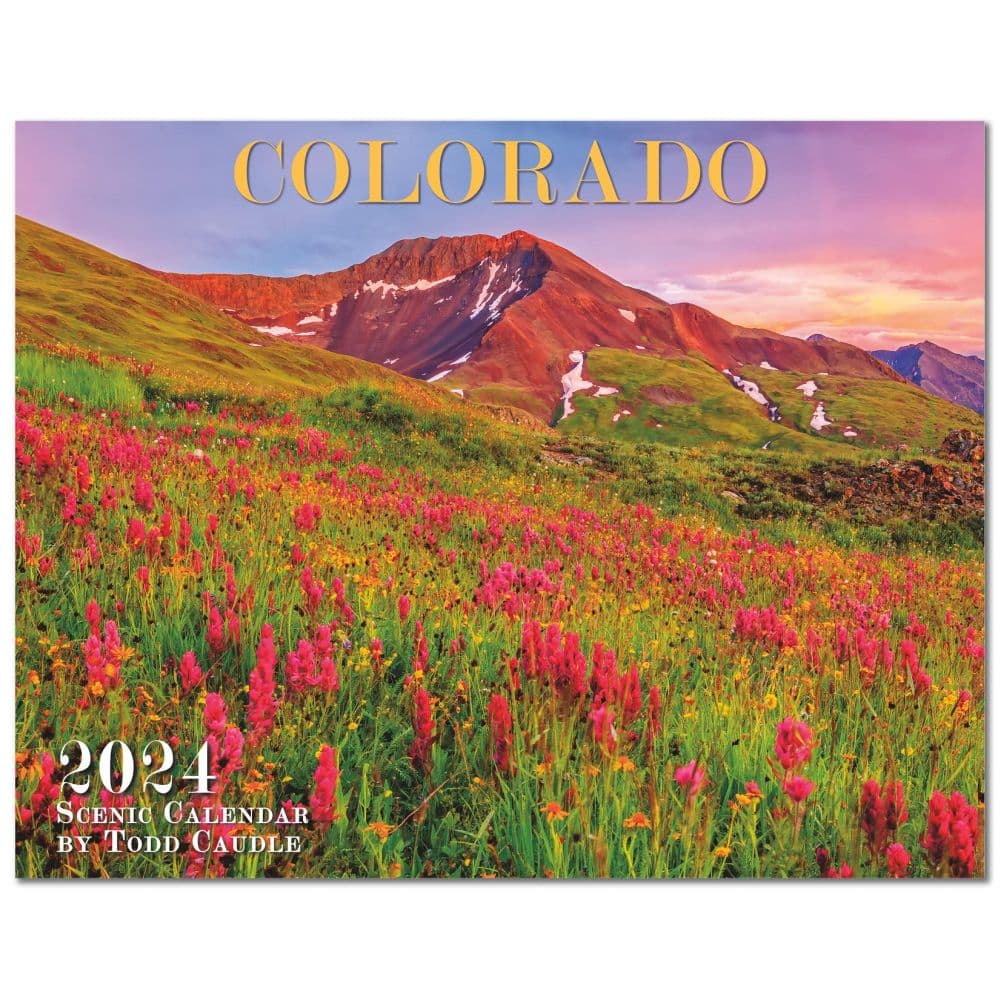 Colorado Caudle 2024 Wall Calendar