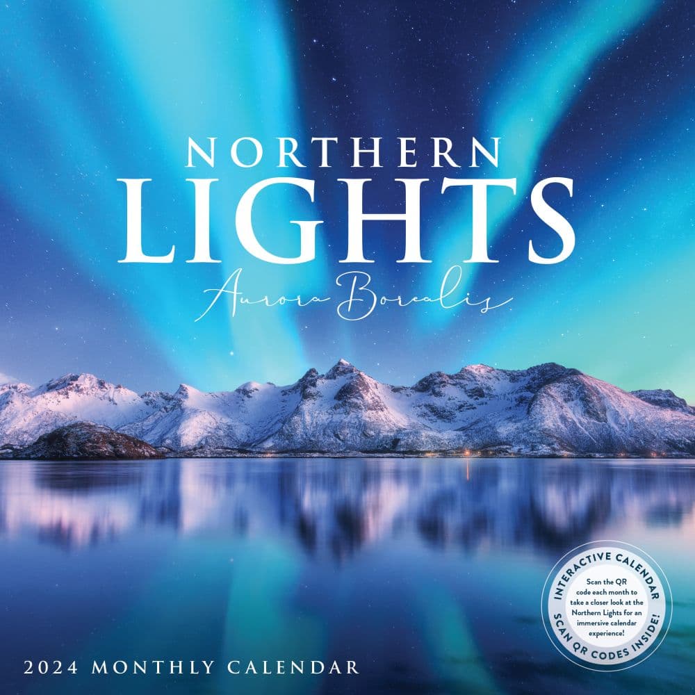 Northern Lights 2024 Wall Calendar