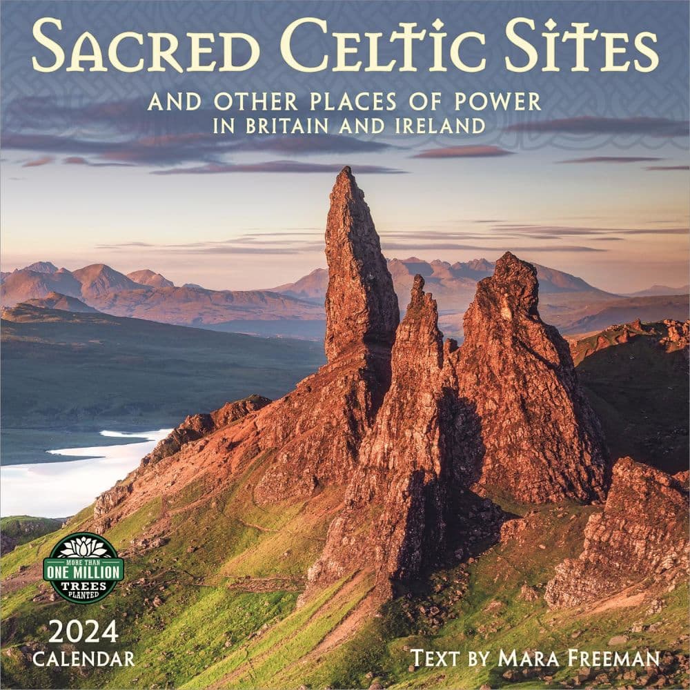 Sacred Celtic Sites 2024 Wall Calendar