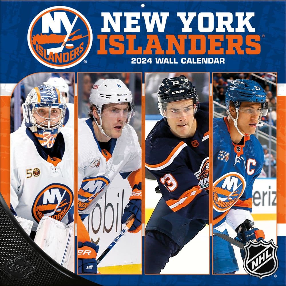 NHL New York Islanders 2024 Wall Calendar