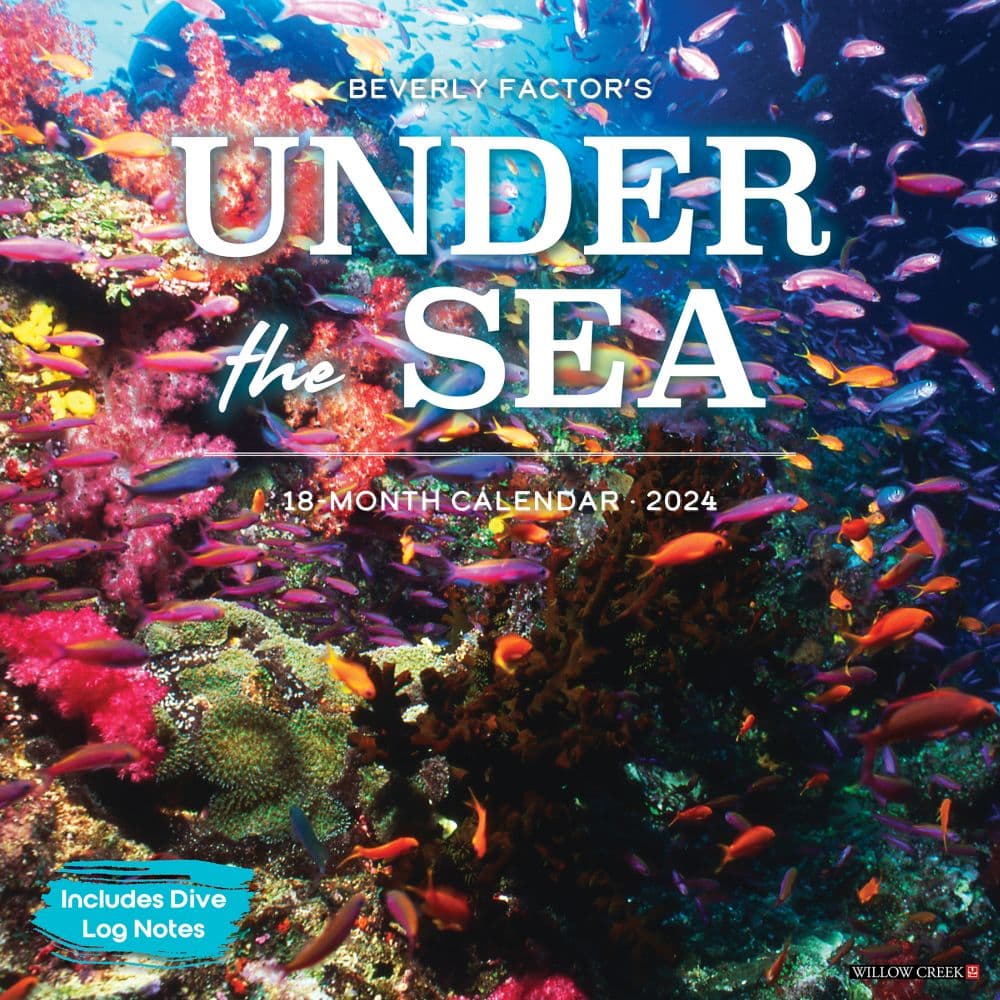 Under the Sea 2024 Wall Calendar