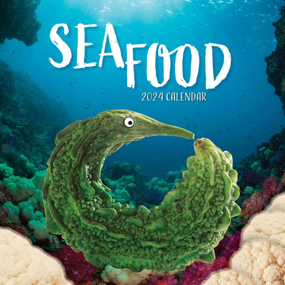 Sea Food 2024 Wall Calendar