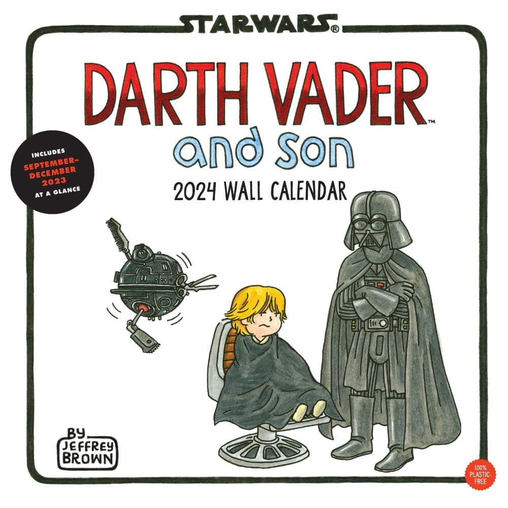 Star Wars Darth Vader & Son 2024 Wall Calendar