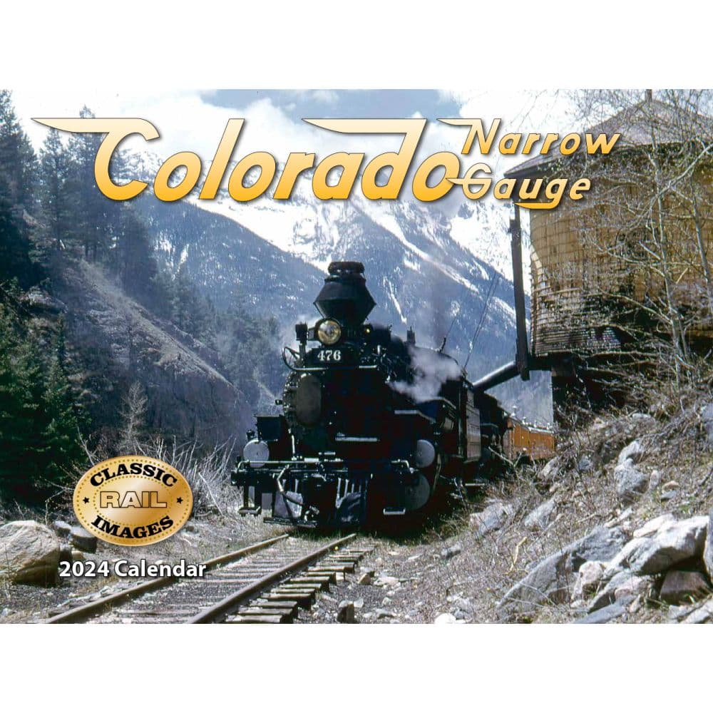 Trains Colorado Narrow Gauge 2024 Wall Calendar