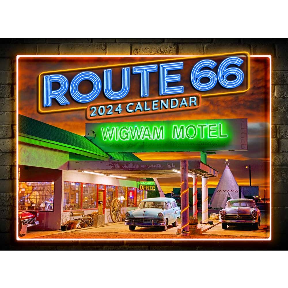 Route 66 2024 Wall Calendar