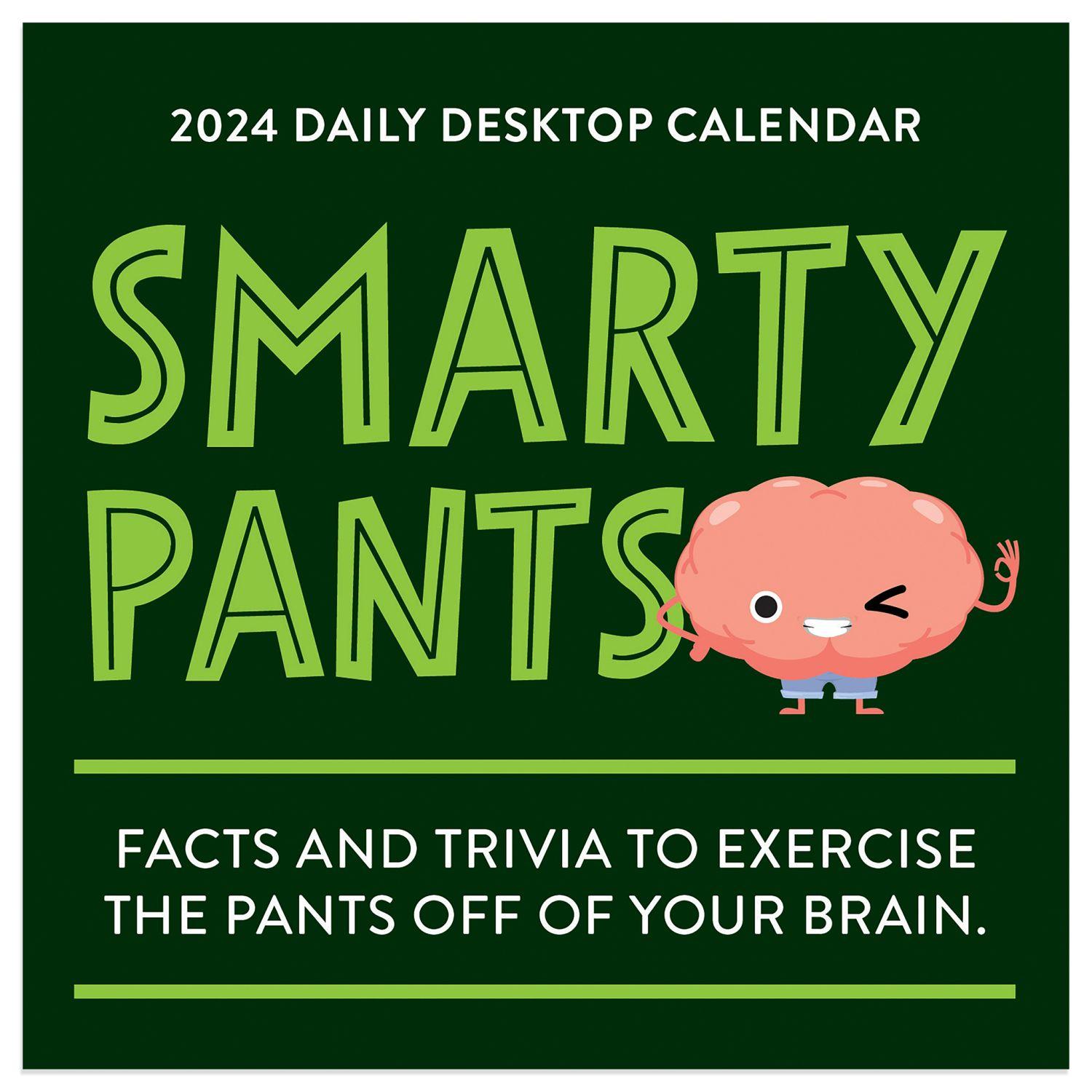 Smarty Pants 2024 Desk Calendar