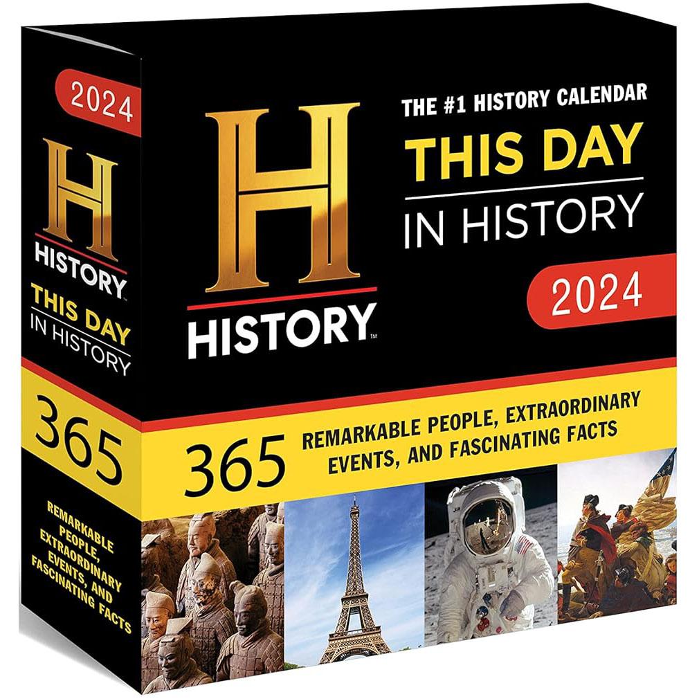 History Channel This Day in History 2024 Desk Calendar