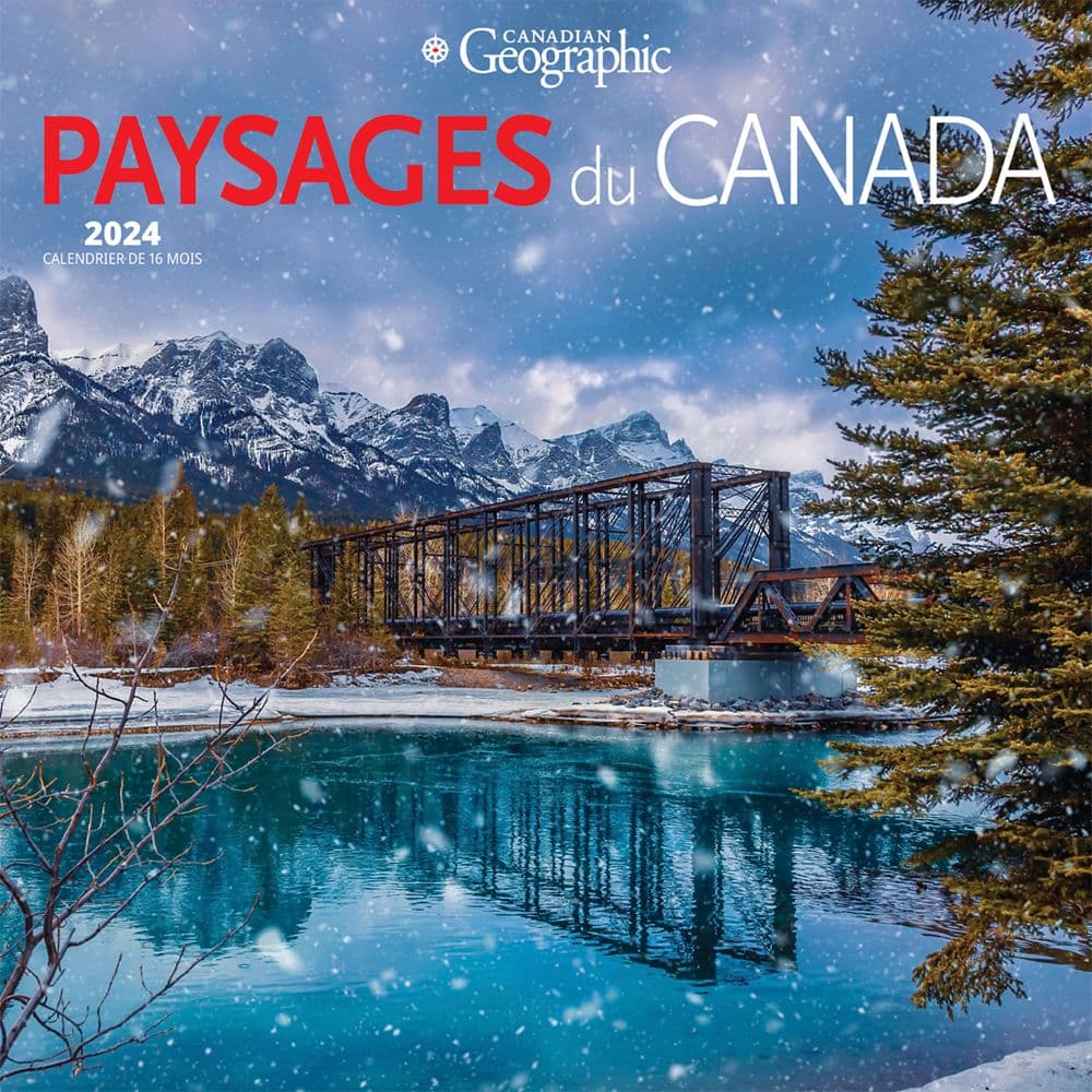 Canadian Geographic 2024 Wall Calendar