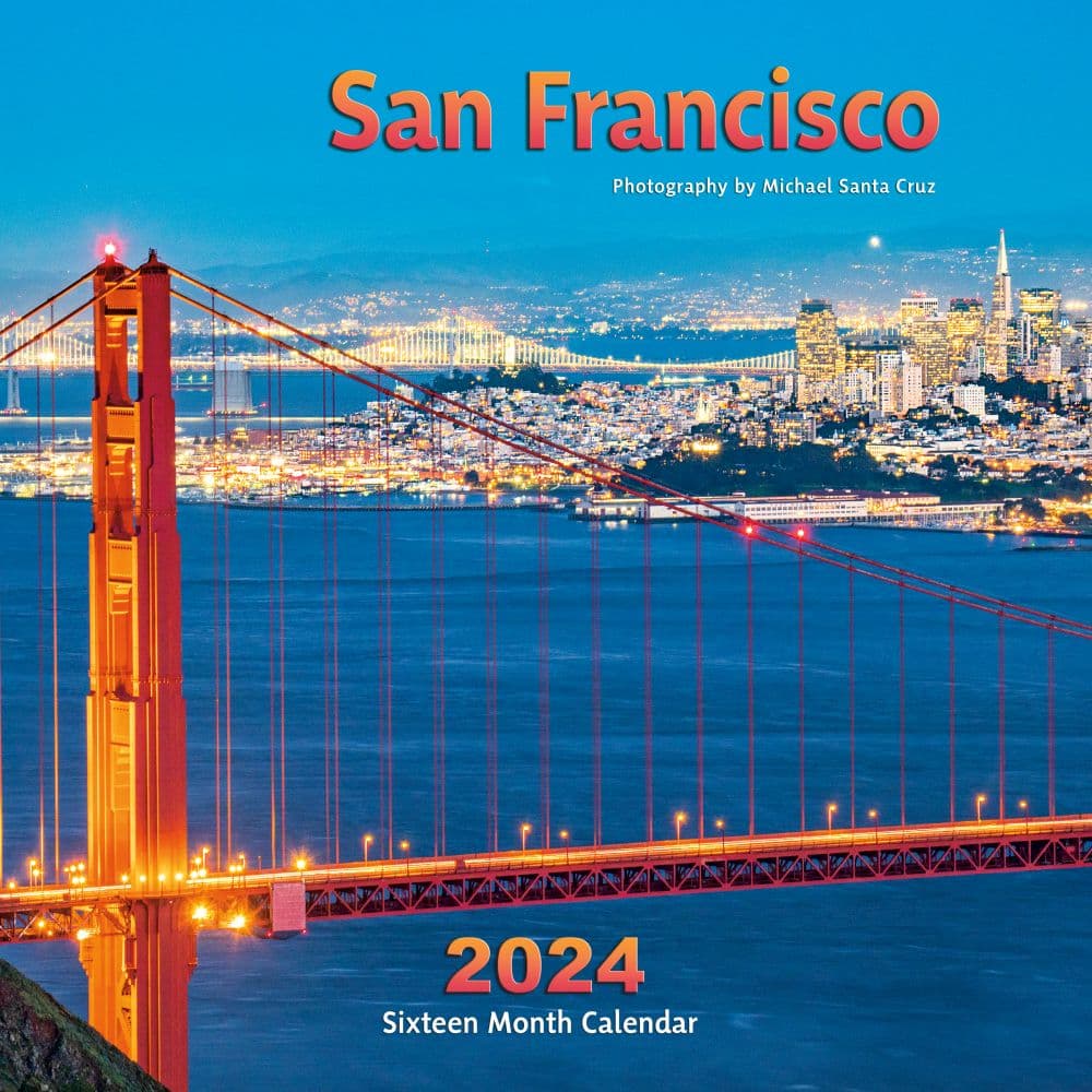 San Francisco 2024 Wall Calendar