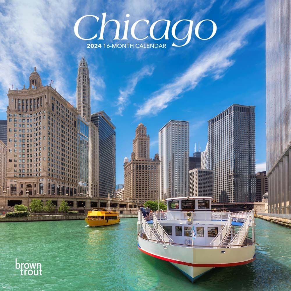 Chicago 2024 Mini Wall Calendar
