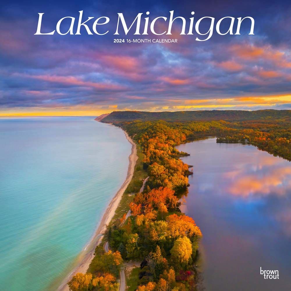 Lake Michigan 2024 Wall Calendar
