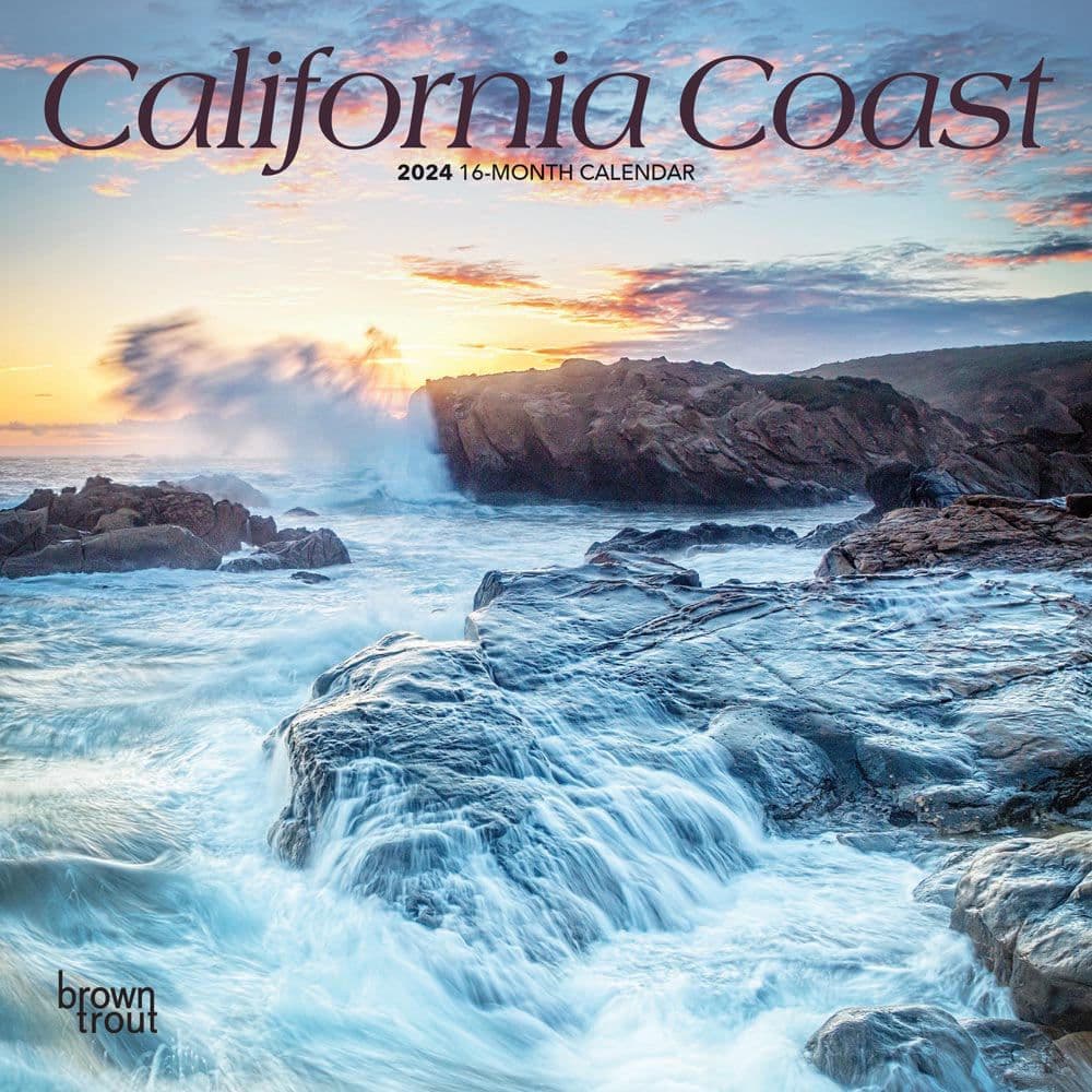 California Coast 2024 Mini Wall Calendar