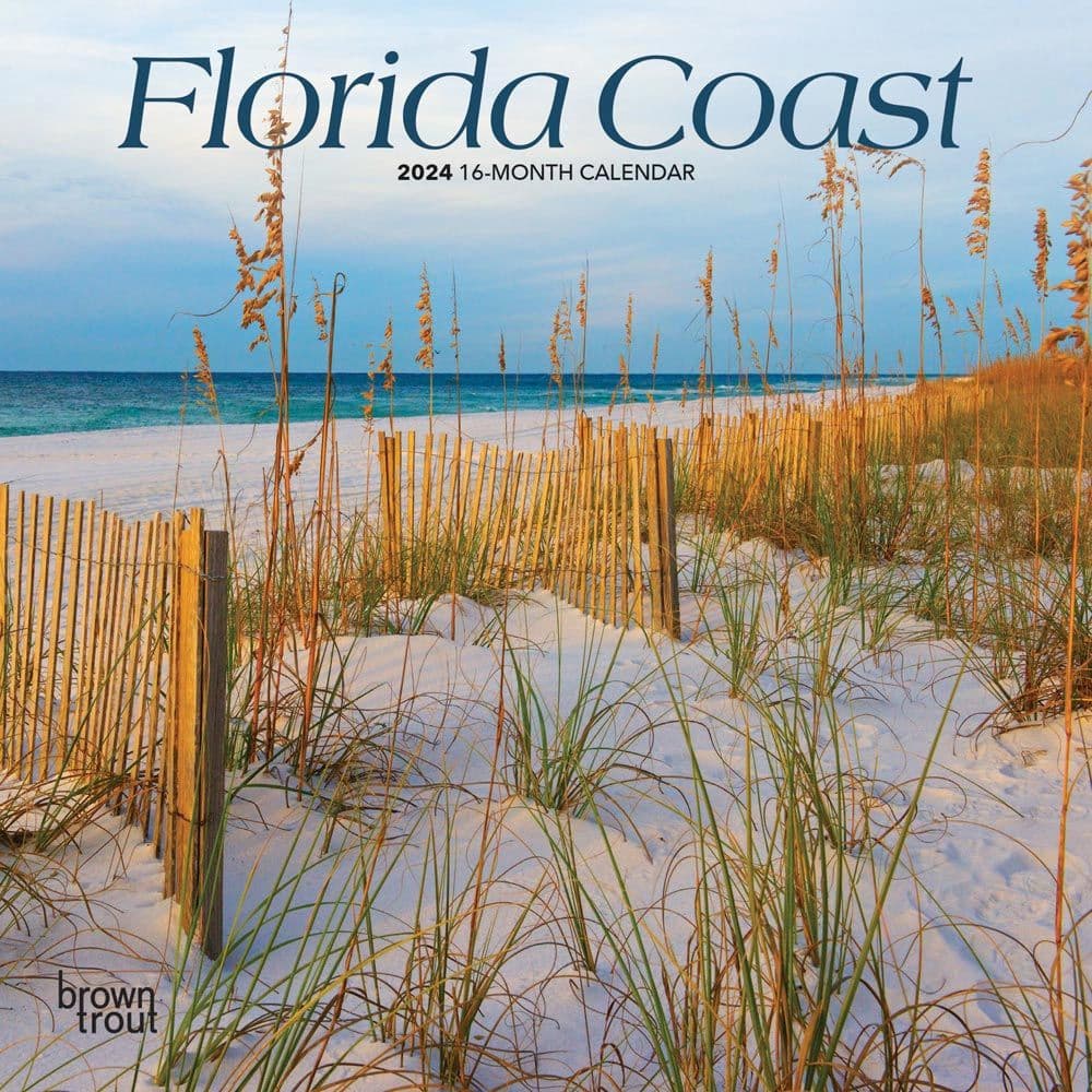 Florida Coast 2024 Mini Wall Calendar