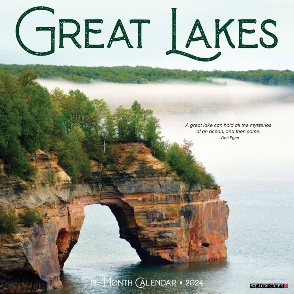 Great Lakes 2024 Wall Calendar