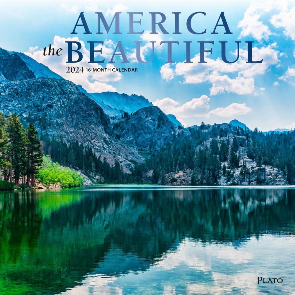 America Beautiful 2024 Wall Calendar