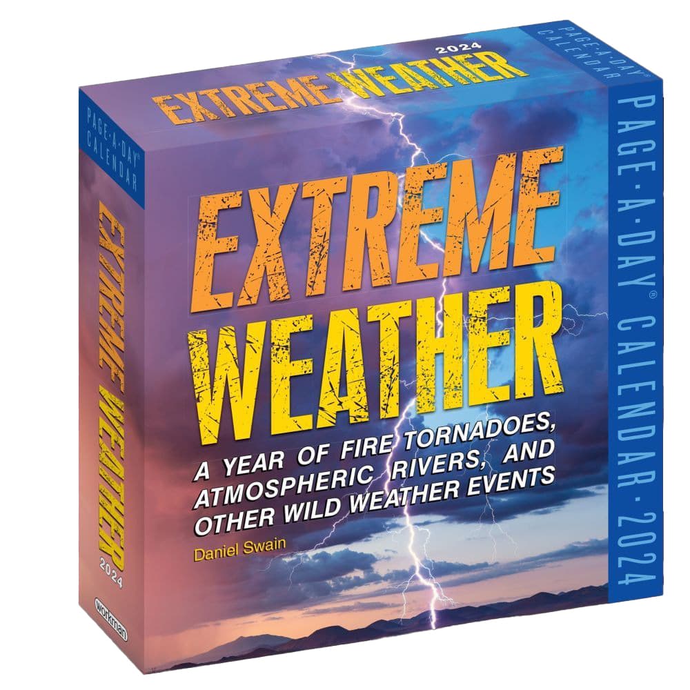 Extreme Weather 2024 Desk Calendar
