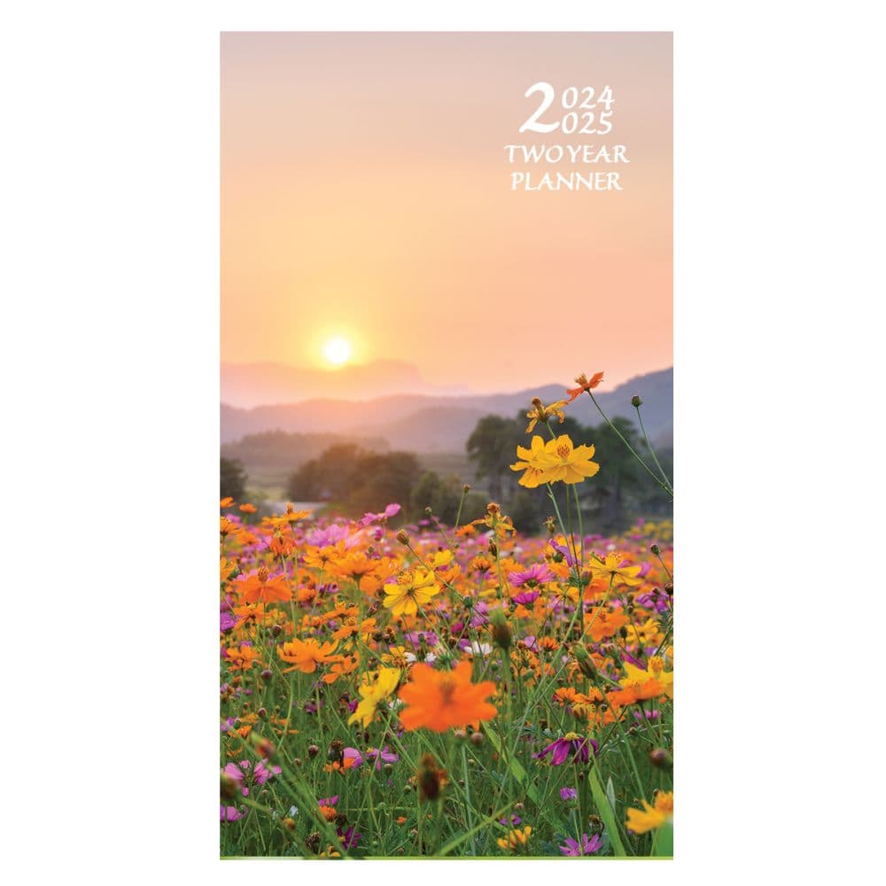 Wildflowers 2 Year Pocket 2024 Planner