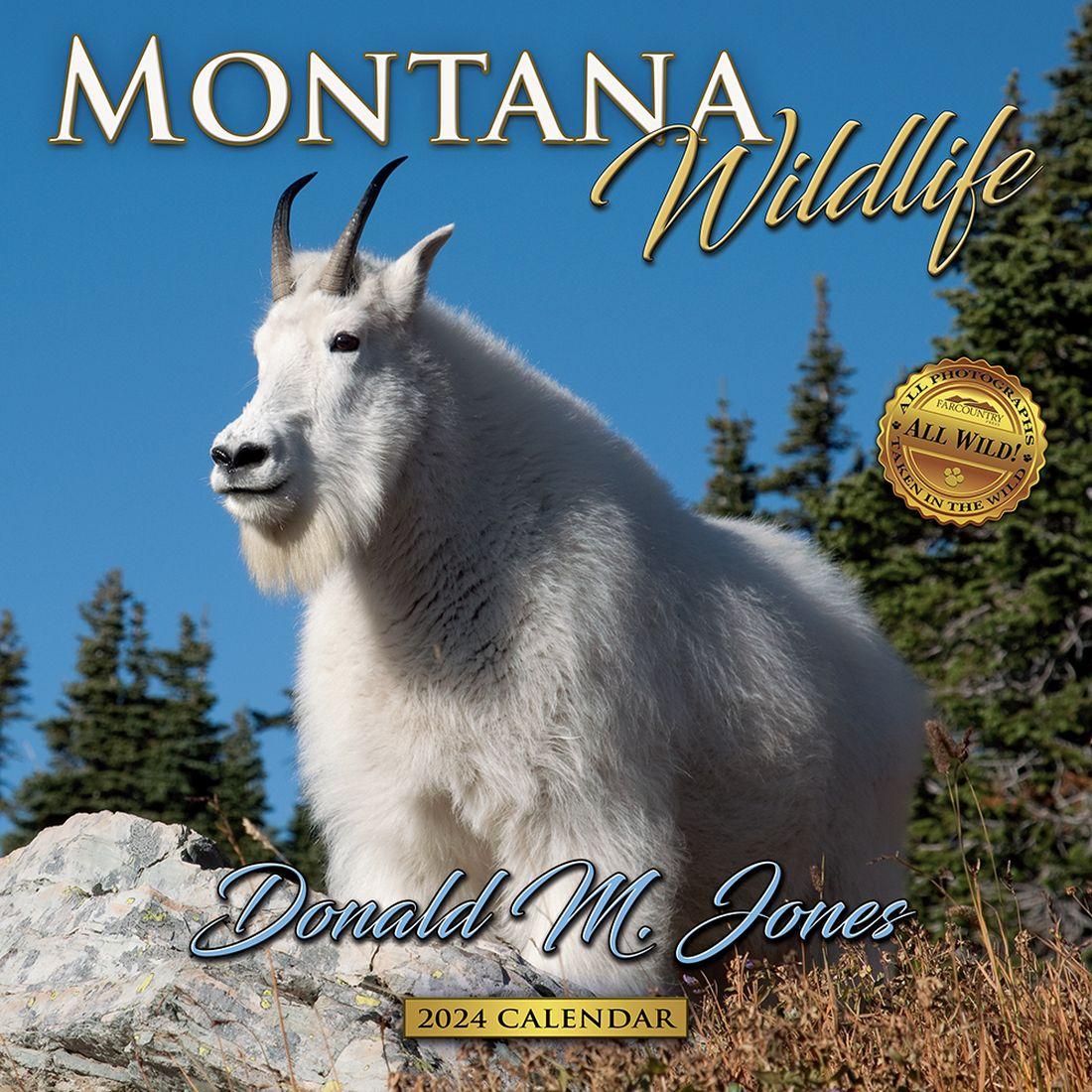Montana Wildlife 2024 Wall Calendar