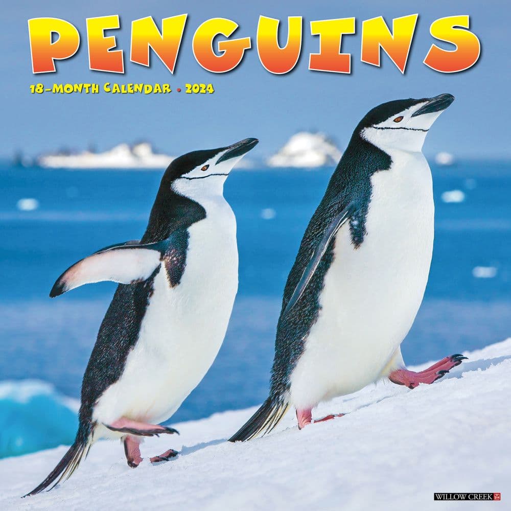 Penguins 2024 Wall Calendar