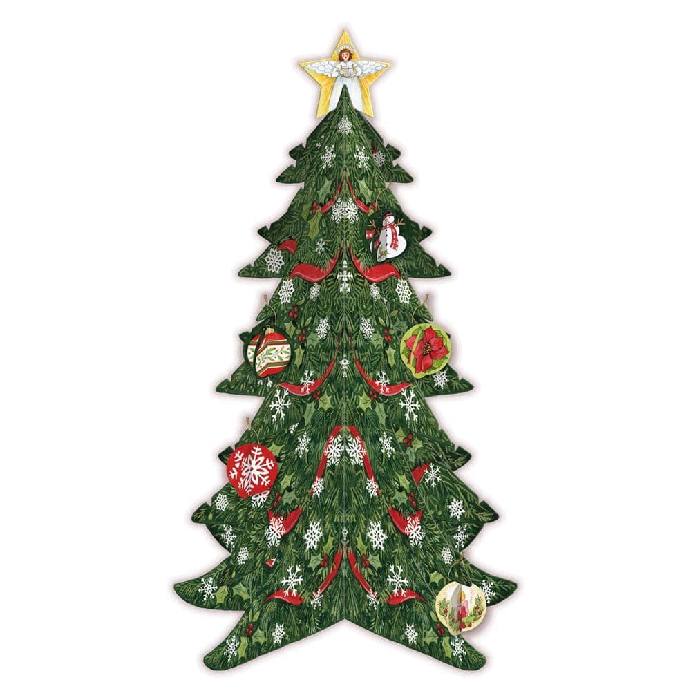 Christmas Tree 3D Countdown Calendar