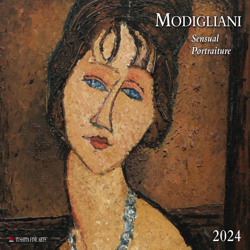 Modigliani Sensual Portraits 2024 Wall Calendar